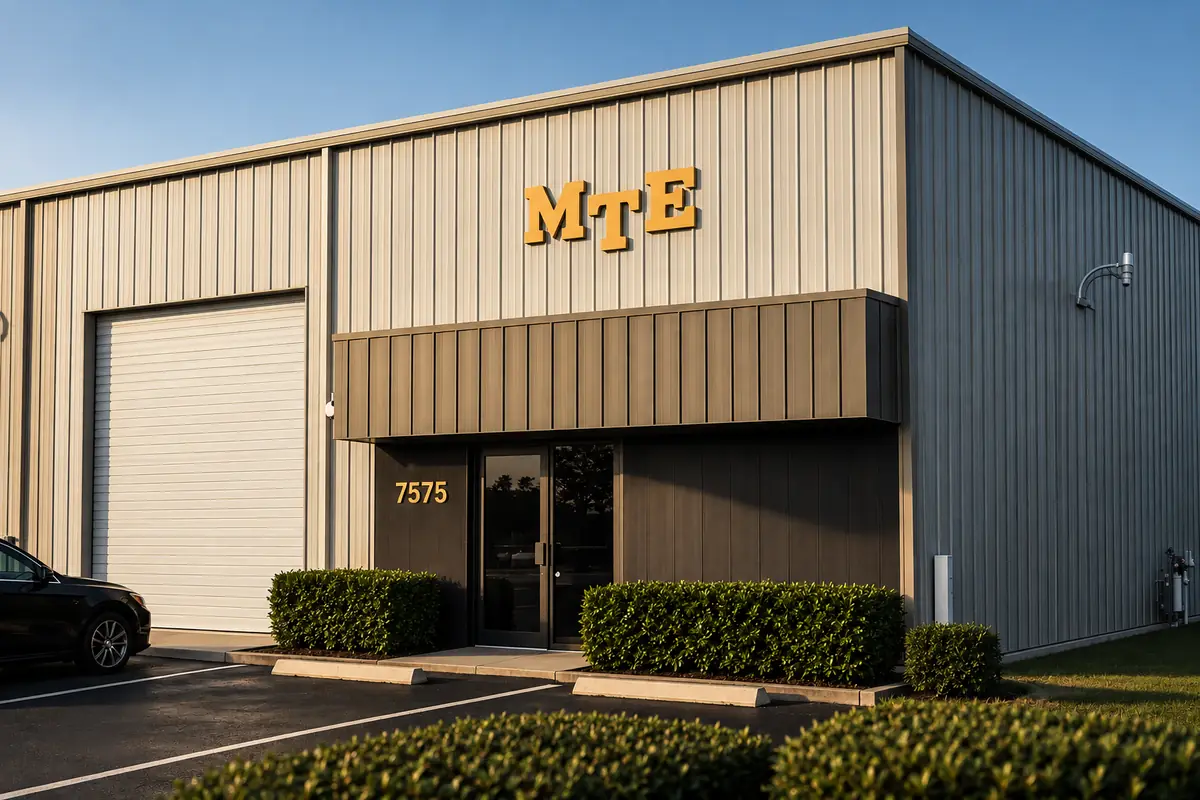 The Micro Tool Engineering building at 7575 Central Industrial Drive